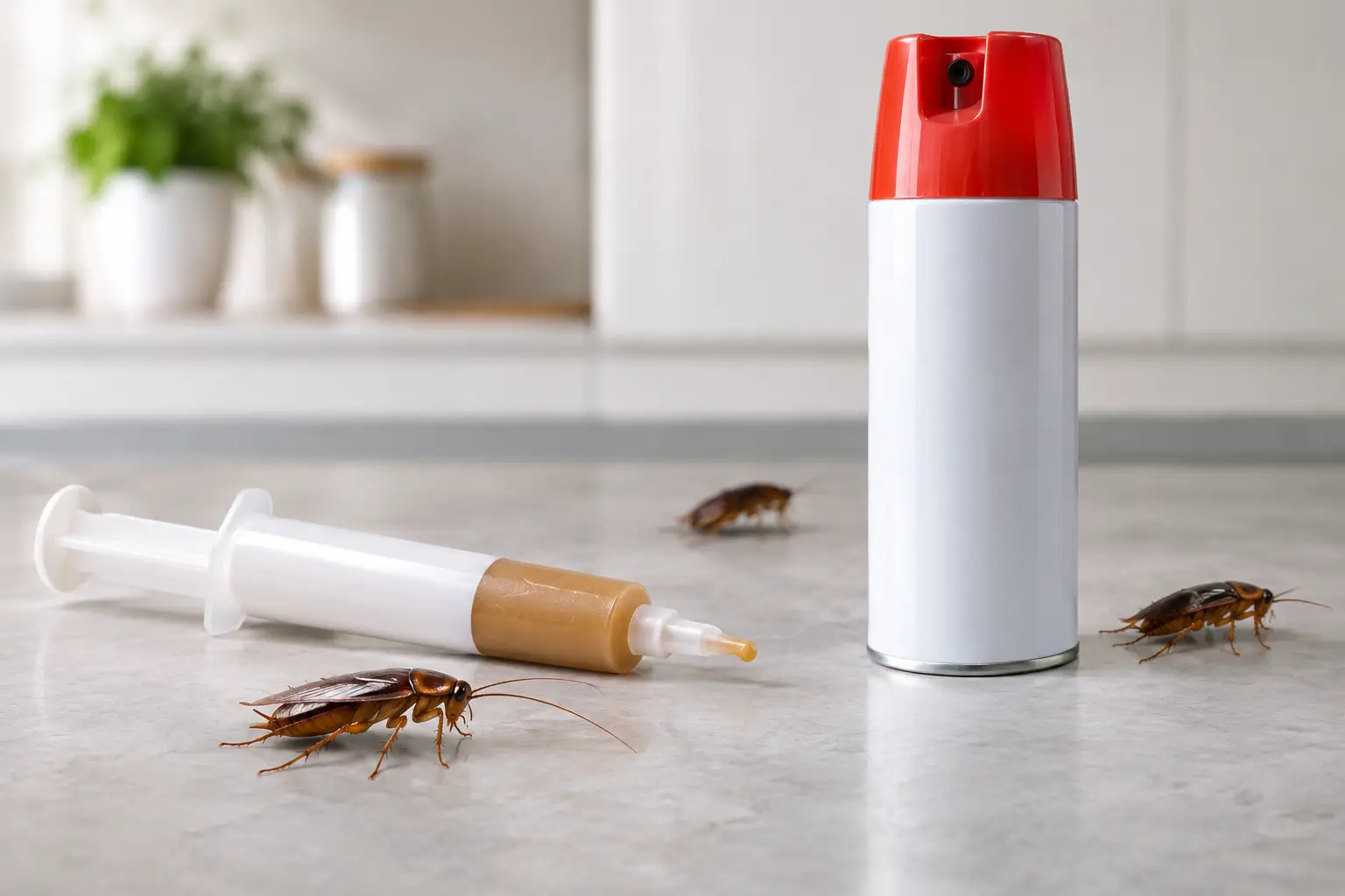 Cockroach Bait Gel Versus Sprays: Which Works?
