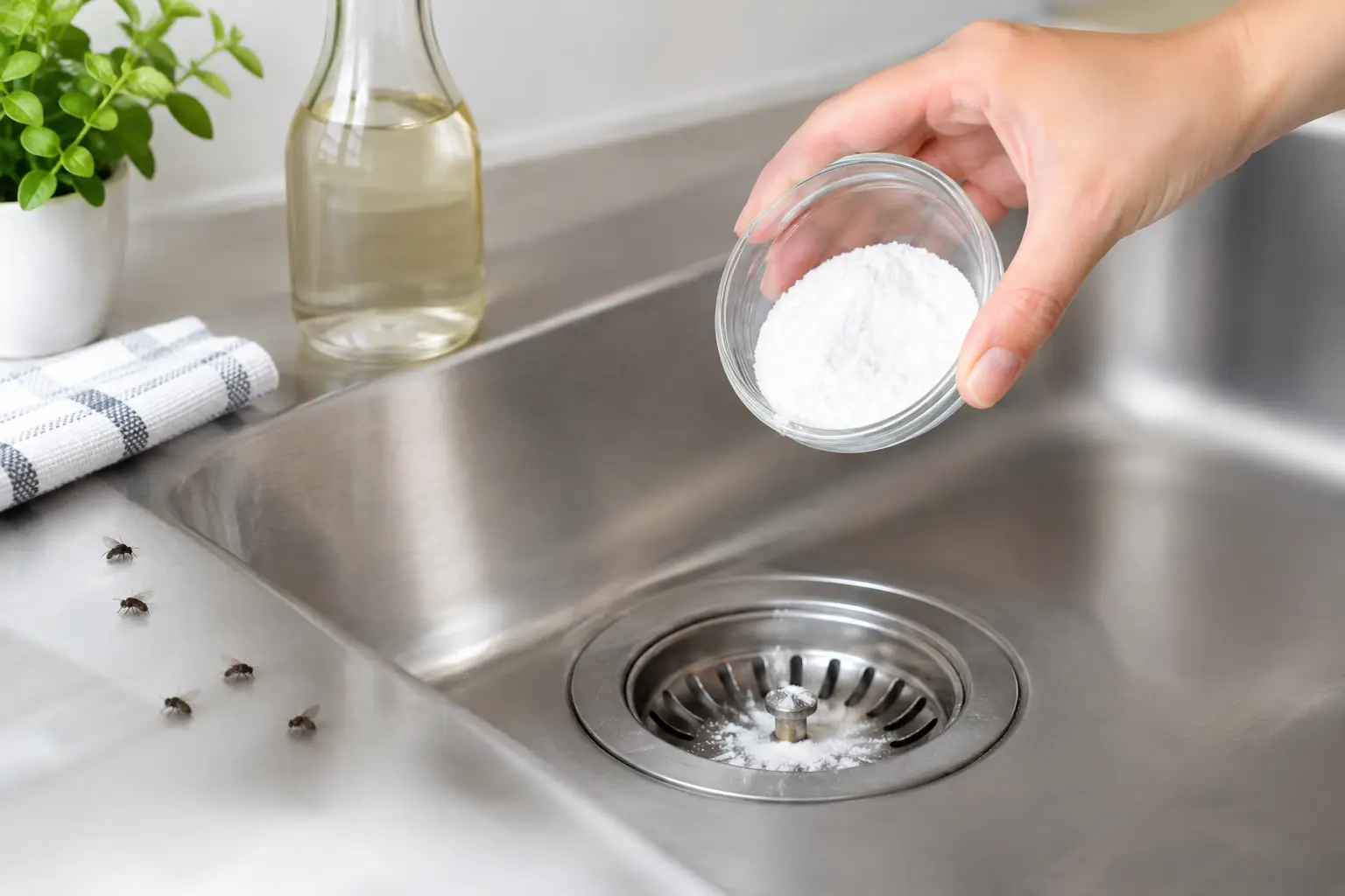 How to Eliminate Drain Flies Naturally at Home