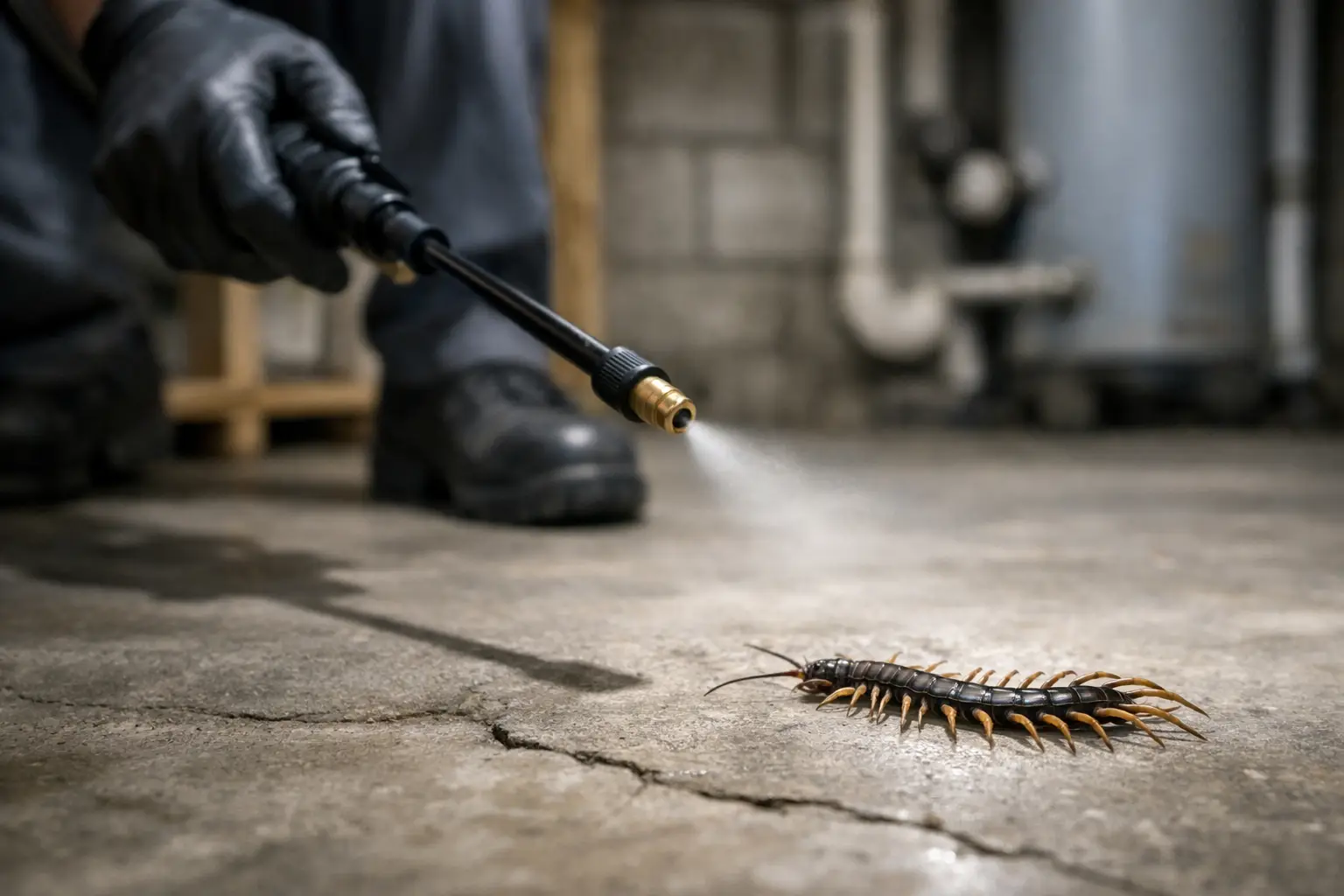 How to Get Rid of Centipedes in Basement