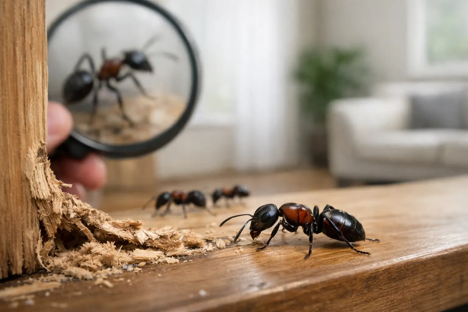 How to Identify Carpenter Ants in Your Home