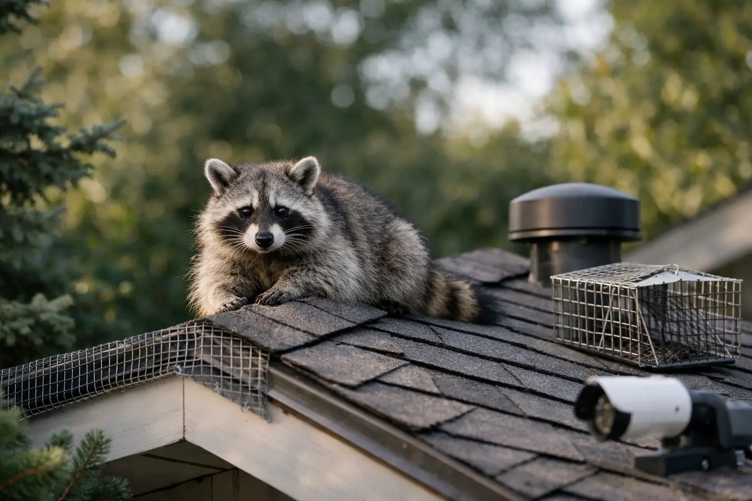 How to Keep Raccoons Off Roof for Good