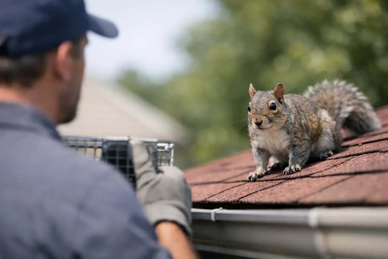 How to Keep Squirrels Off Your Roof Safely