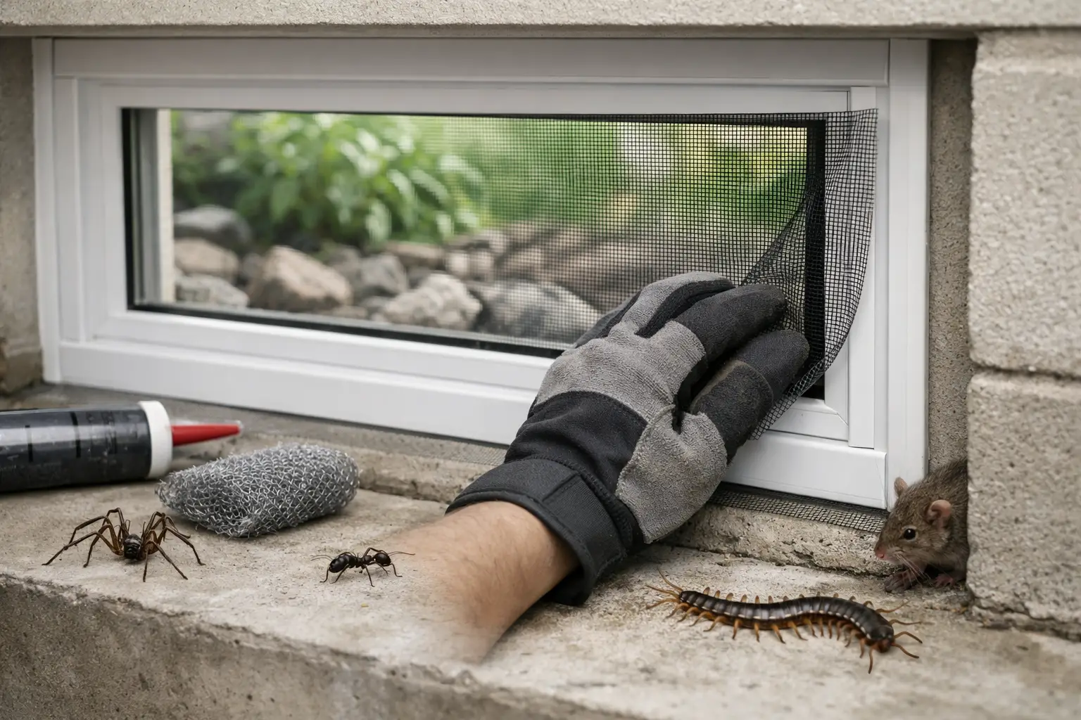 How to Pest Proof Basement Windows