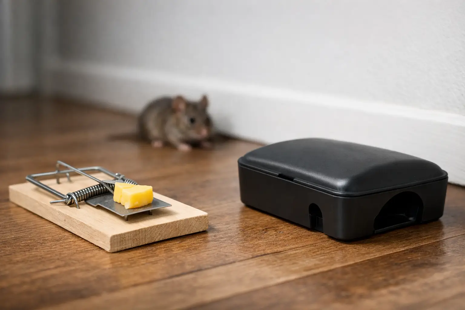 Mouse Traps vs Bait Stations: Which Works?